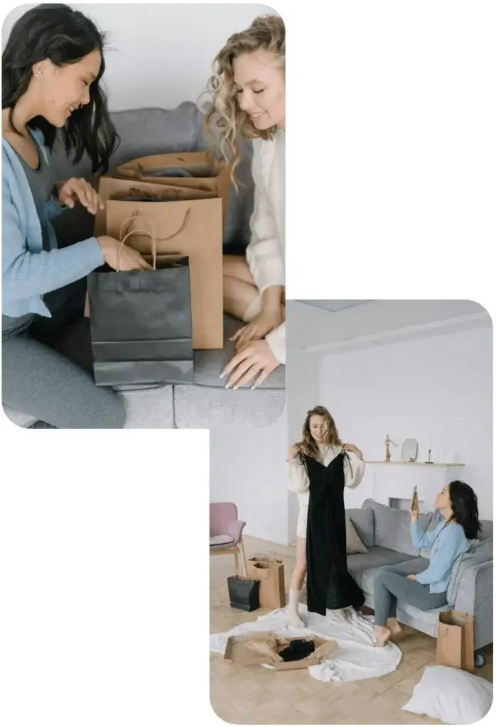 Runde Vorschau-Kachel mit E-Commerce-Erfolgsfällen: gesteigerter Umsatz und optimierte Shop-Prozesse