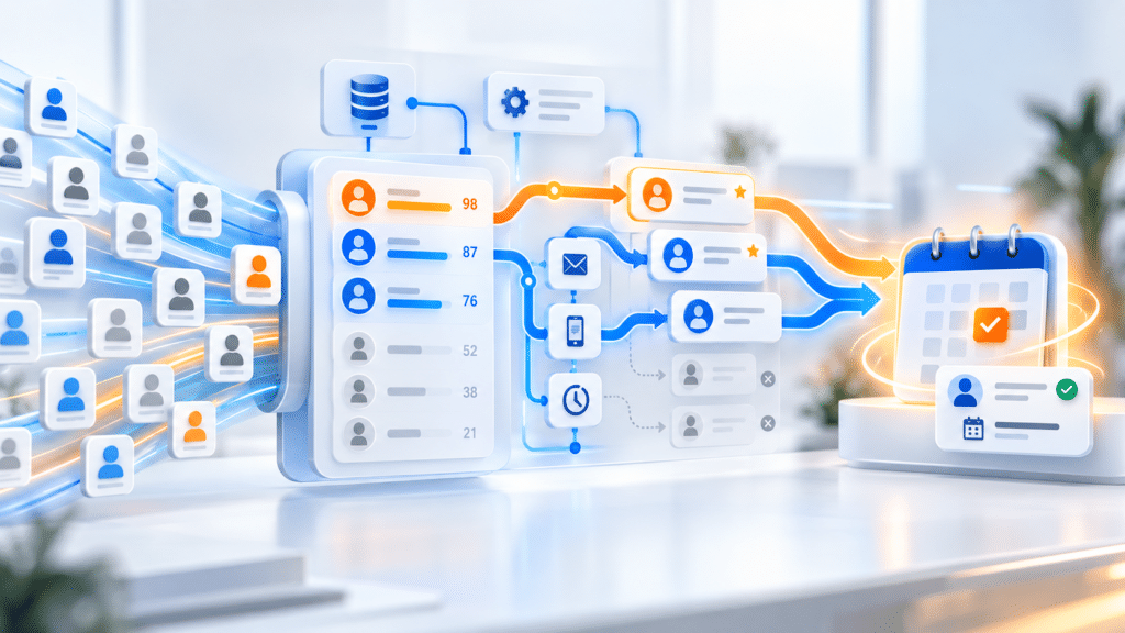 Leadgen. Vom Lead funnel zum Kundentermin. TMDD GmbH