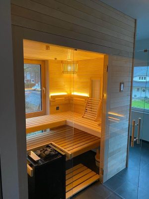 Finnische Sauna