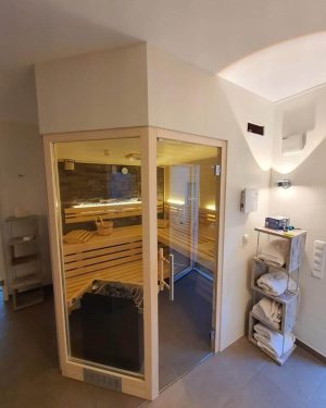 Sauna im Badezimmer